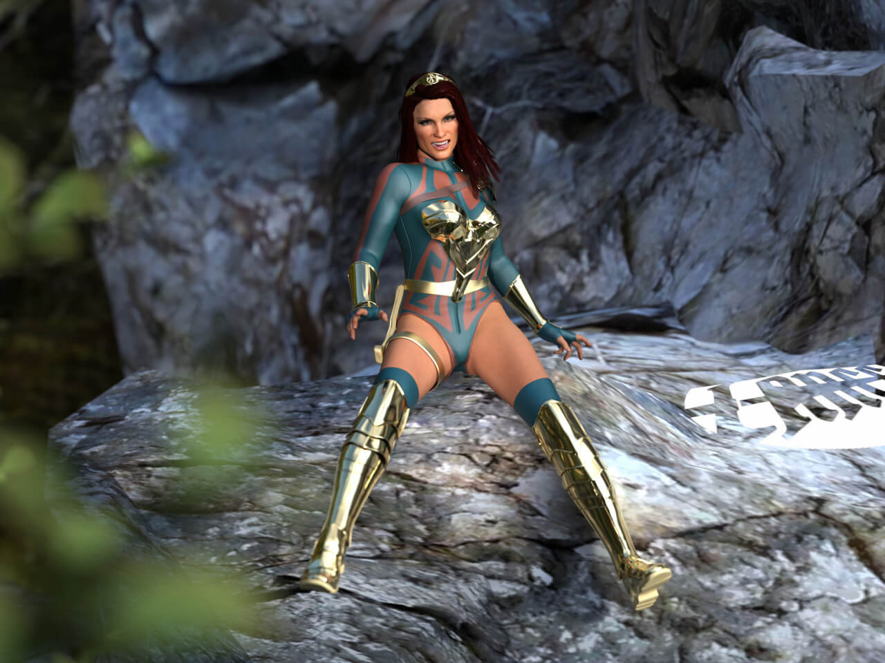 1280x960 Lita Wonder Girl