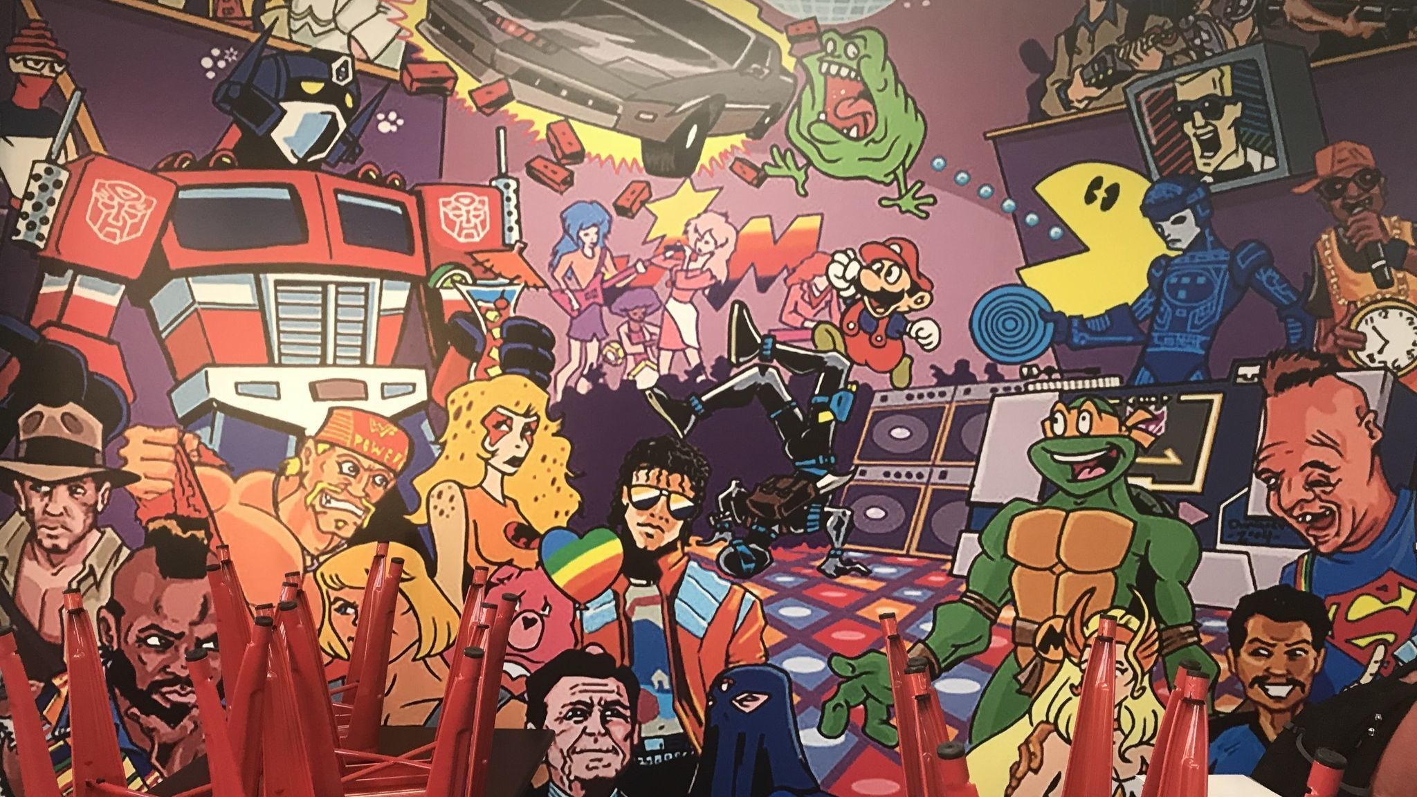 2048x1152 Cheesesteaks, '80s nostalagia reign