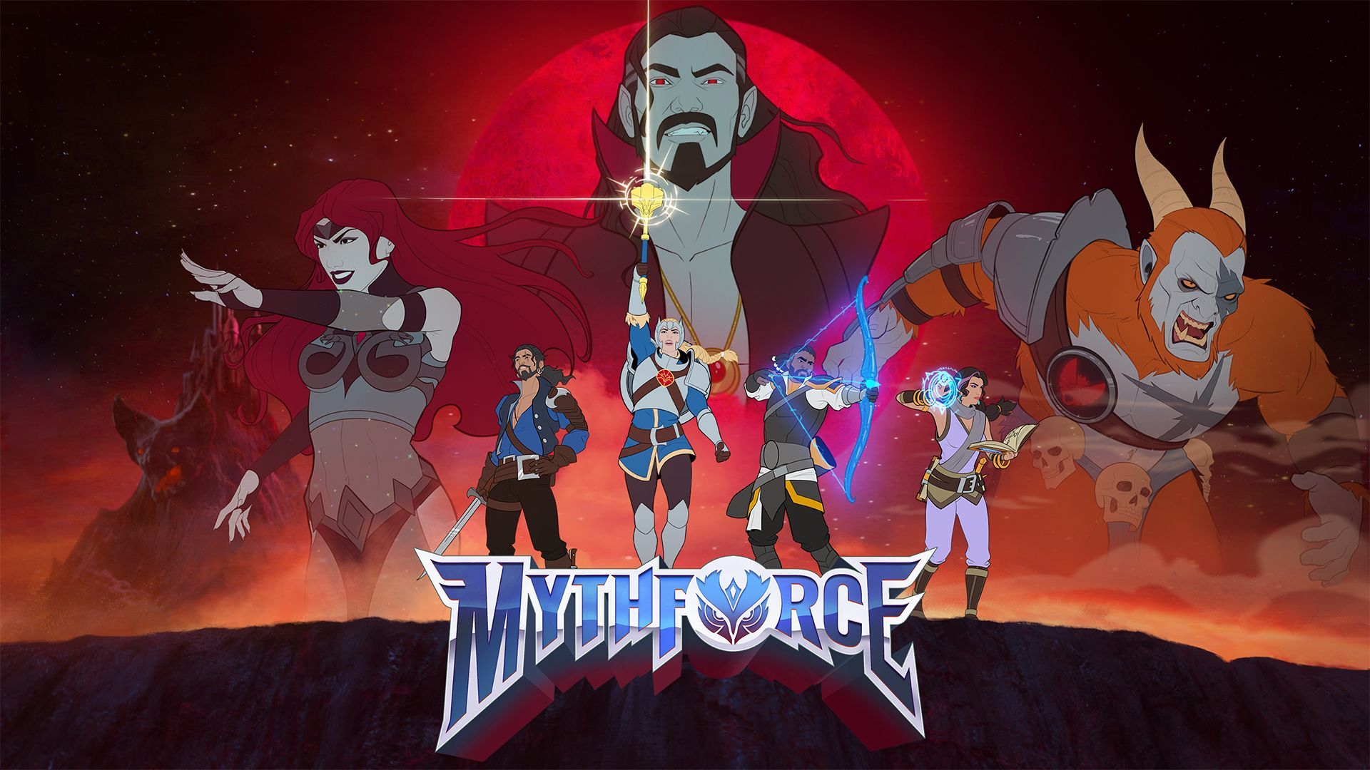 1920x1080 80s cartoon RPG Mythforce hits full