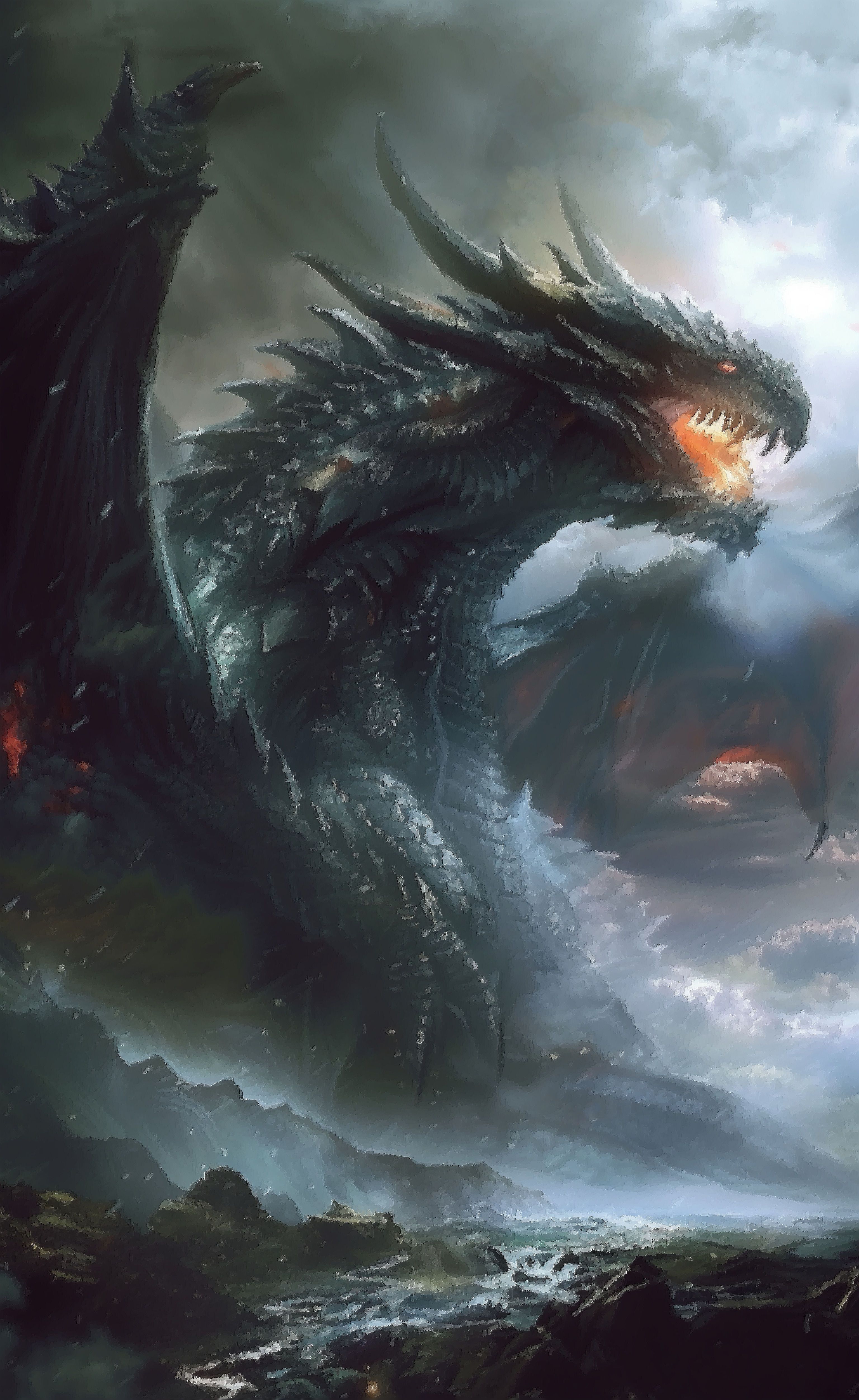 3072x5006 Rene Gross Art The Black