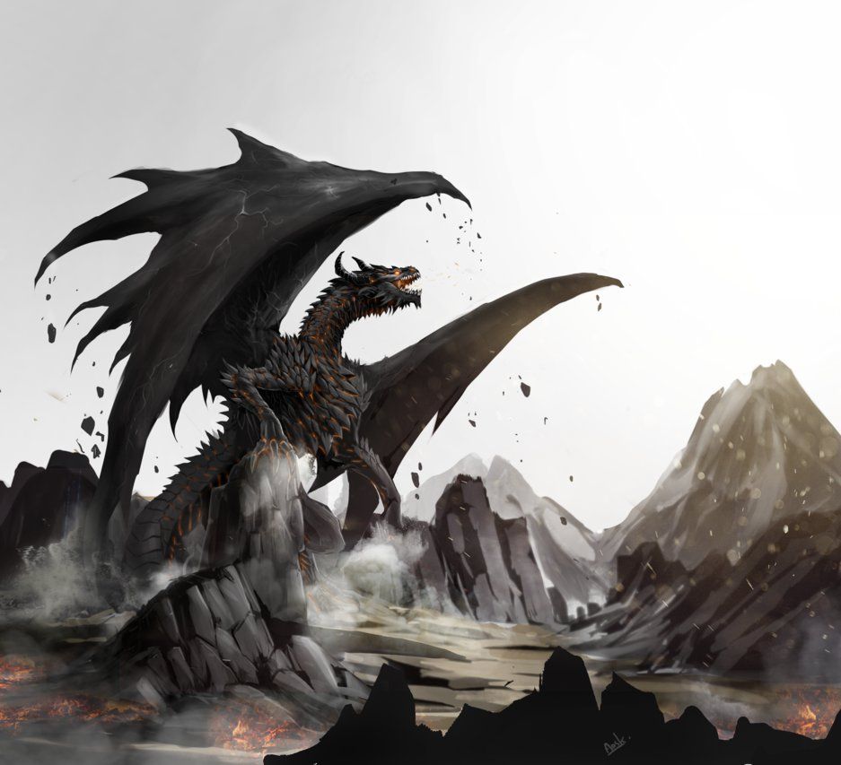 937x853 Ancalagon the Black ideas. dragon art