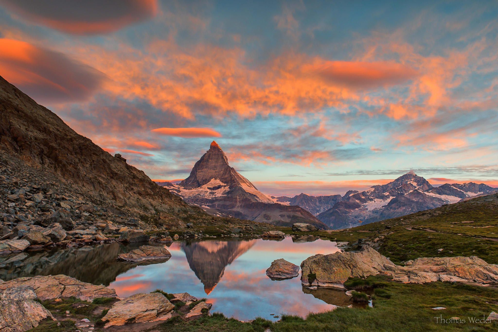 2048x1367 Download Cloud Sky Mountain Matterhorn
