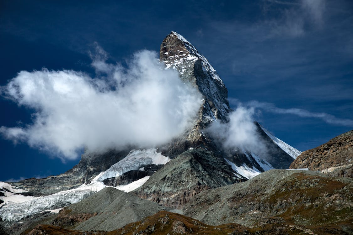 1125x750 Snow Covered Mountain Surrounded