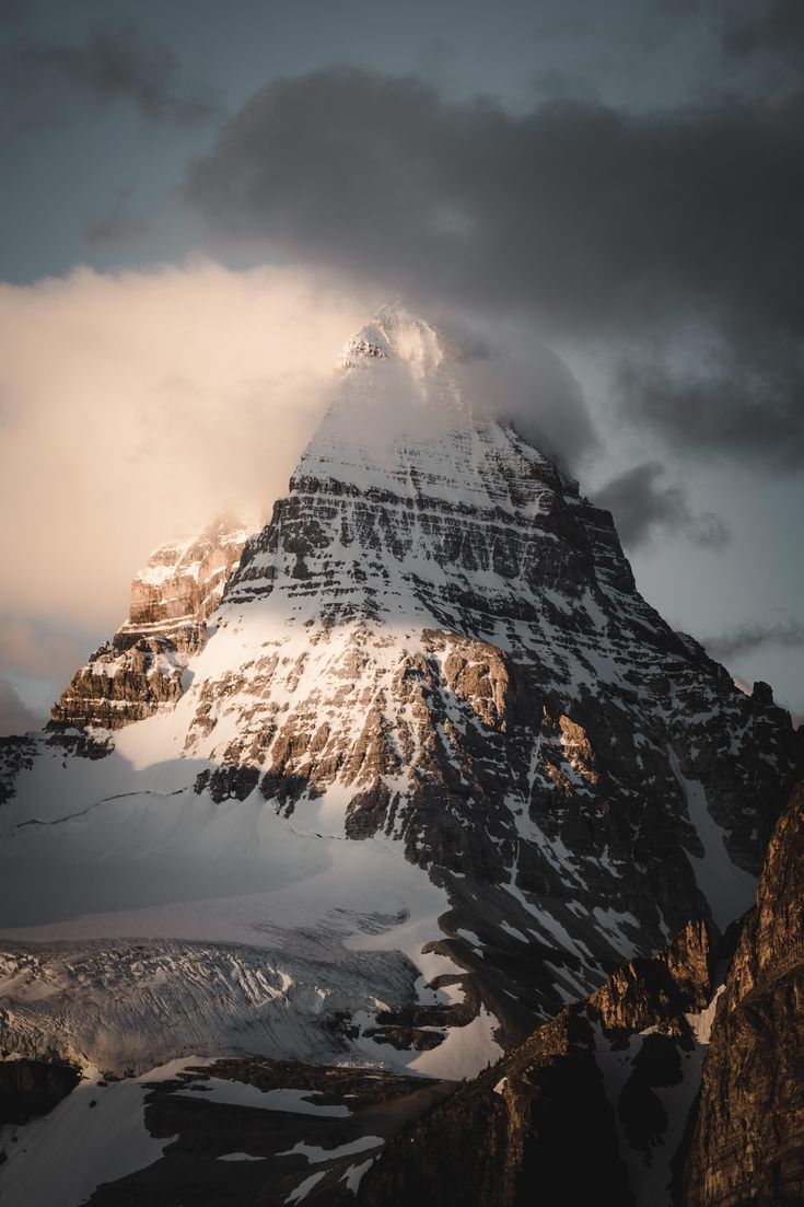 735x1103 Mt. Assiniboine aka Canadian Matterhorn