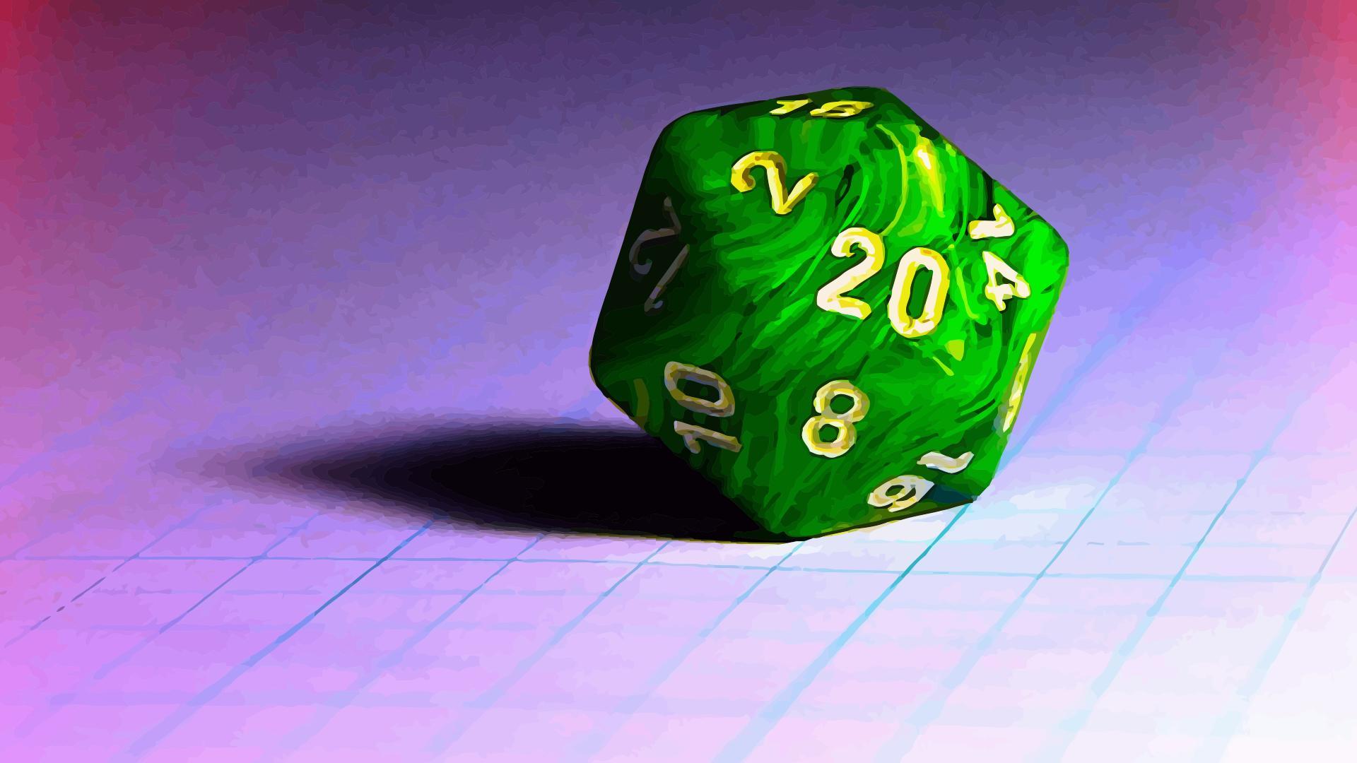 1920x1080 My faithful d20 [1920x1080]