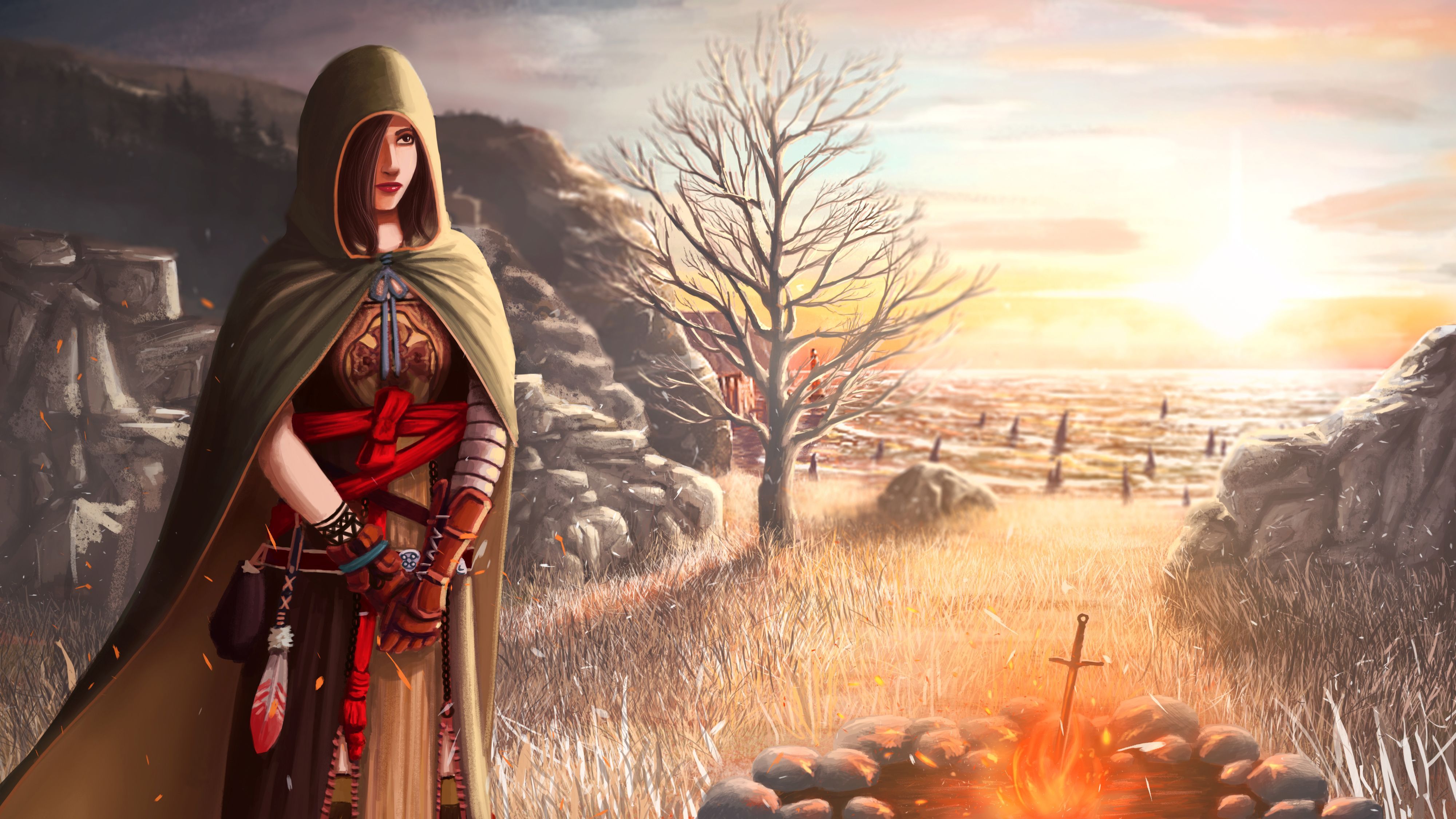 4000x2250 Dark Souls Majula, Shanalotte