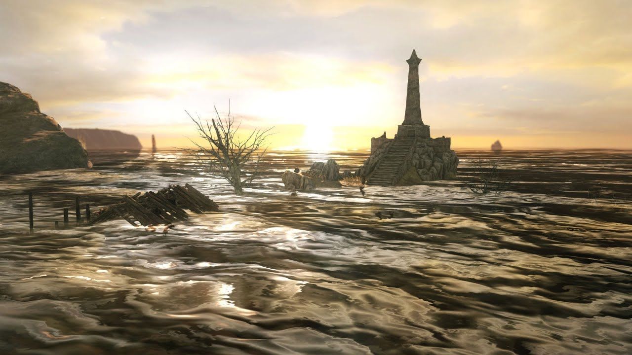 1280x720 What If Majula Was Flooded ?