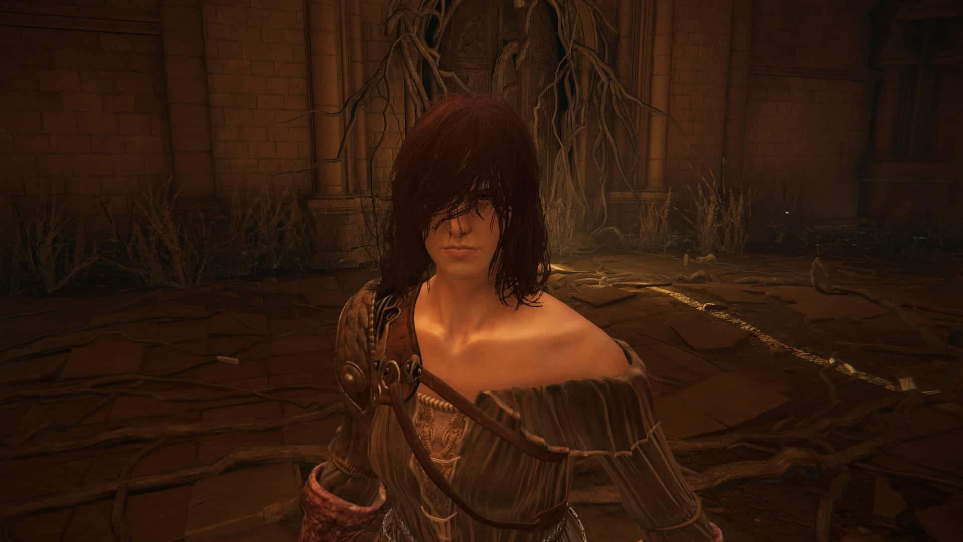 1920x1080 Dark Souls standing in Majula Wallpaper