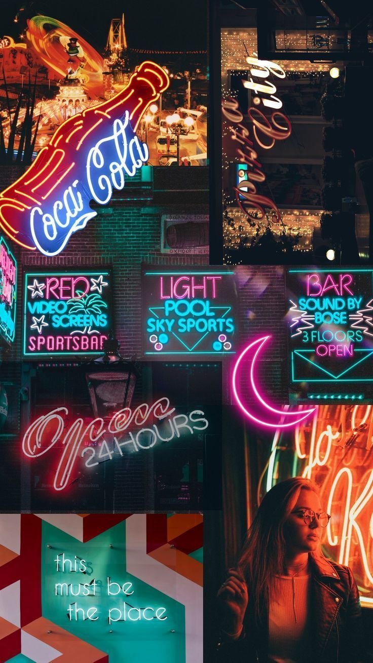 736x1308 wallpaper #neon #android #iphone #retro