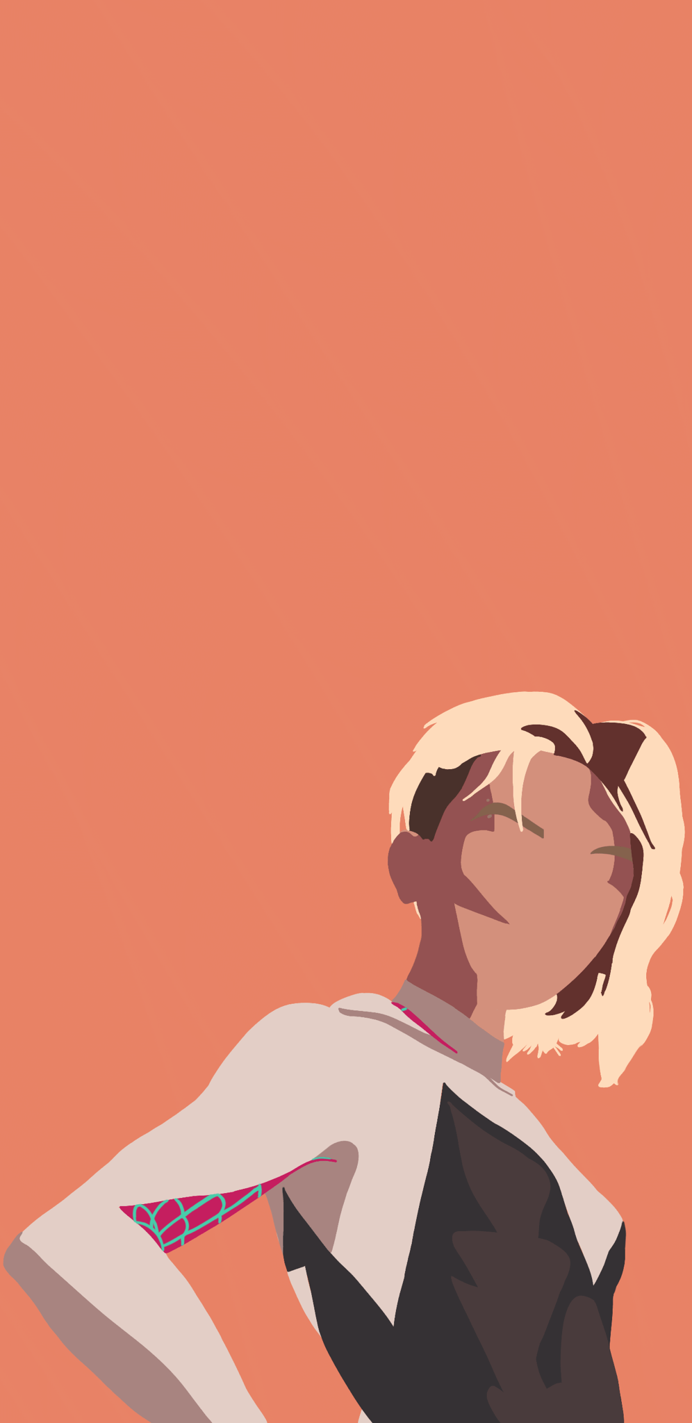 996x2048 Gwen Stacy Phone Wallpaper