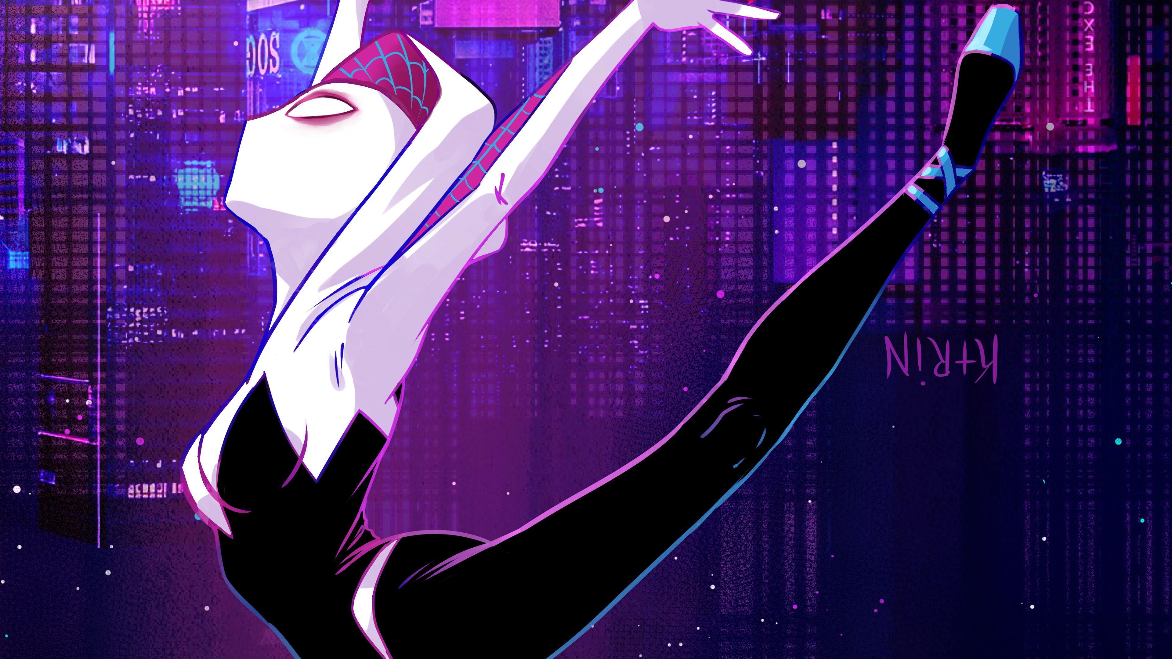 Spider Gwen 4k Wallpapers Top Free Spider Gwen 4k Backgrounds 