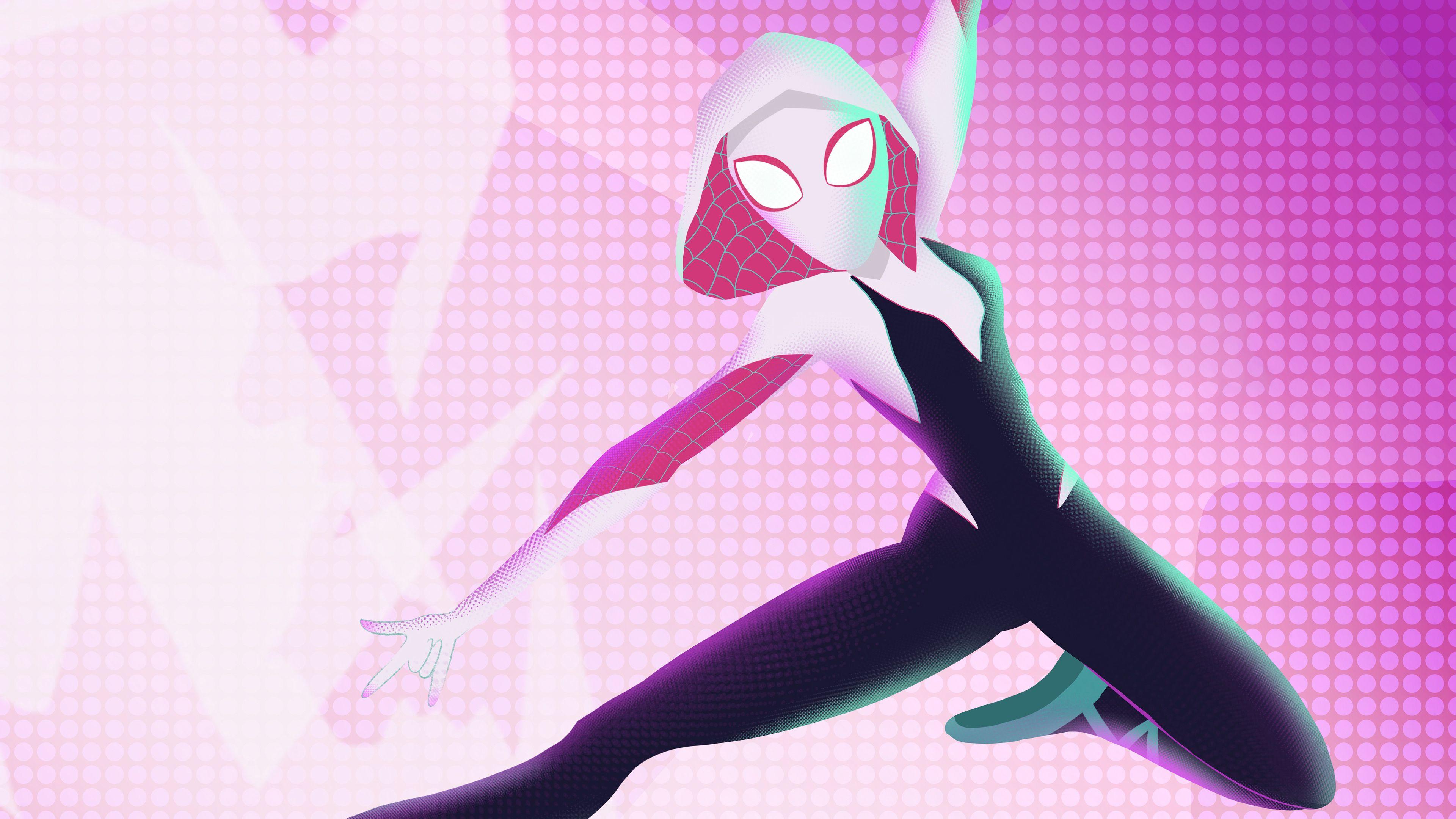 3840x2160 Spider Gwen Stacy In Spider Man: Into The Spider Verse