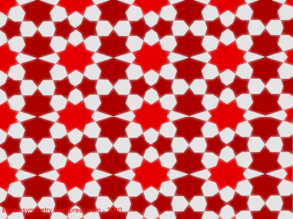 1024x768 Projects : Islamic Star Pattern Wallpaper
