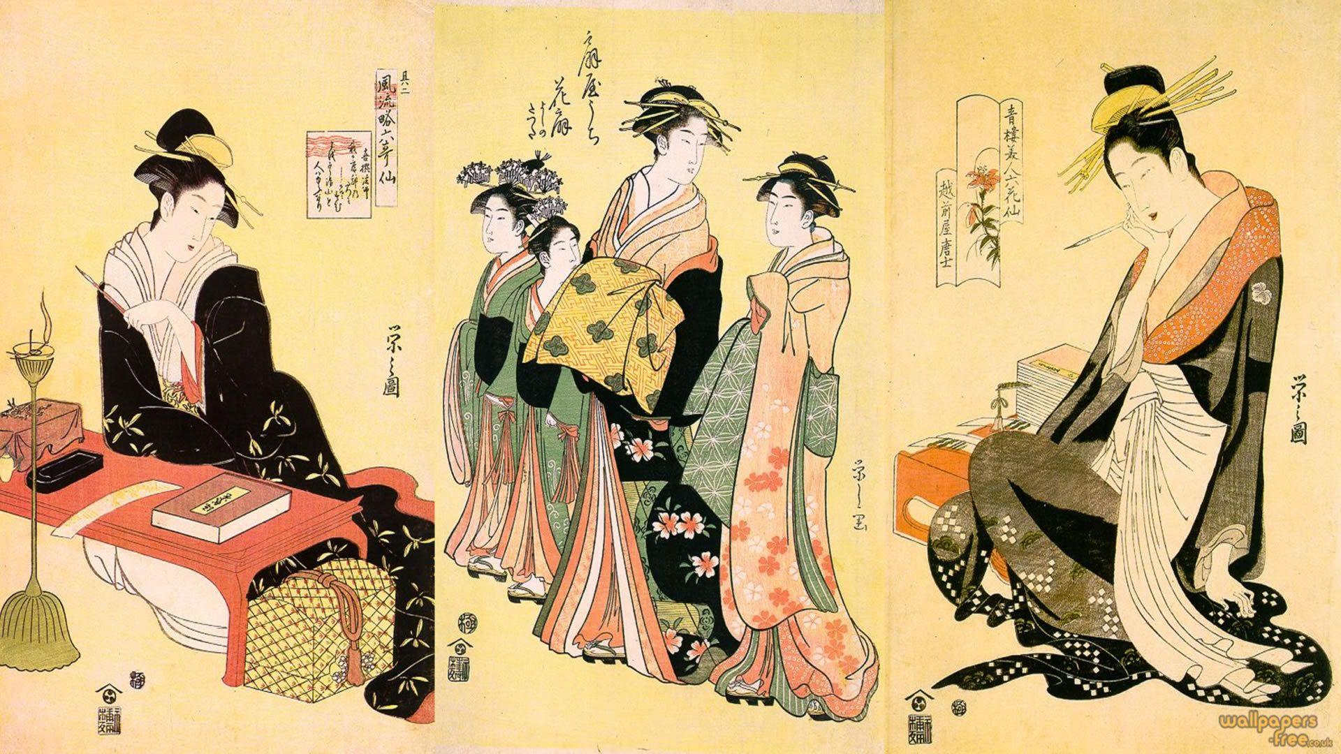 famous traditional japanese paintings
