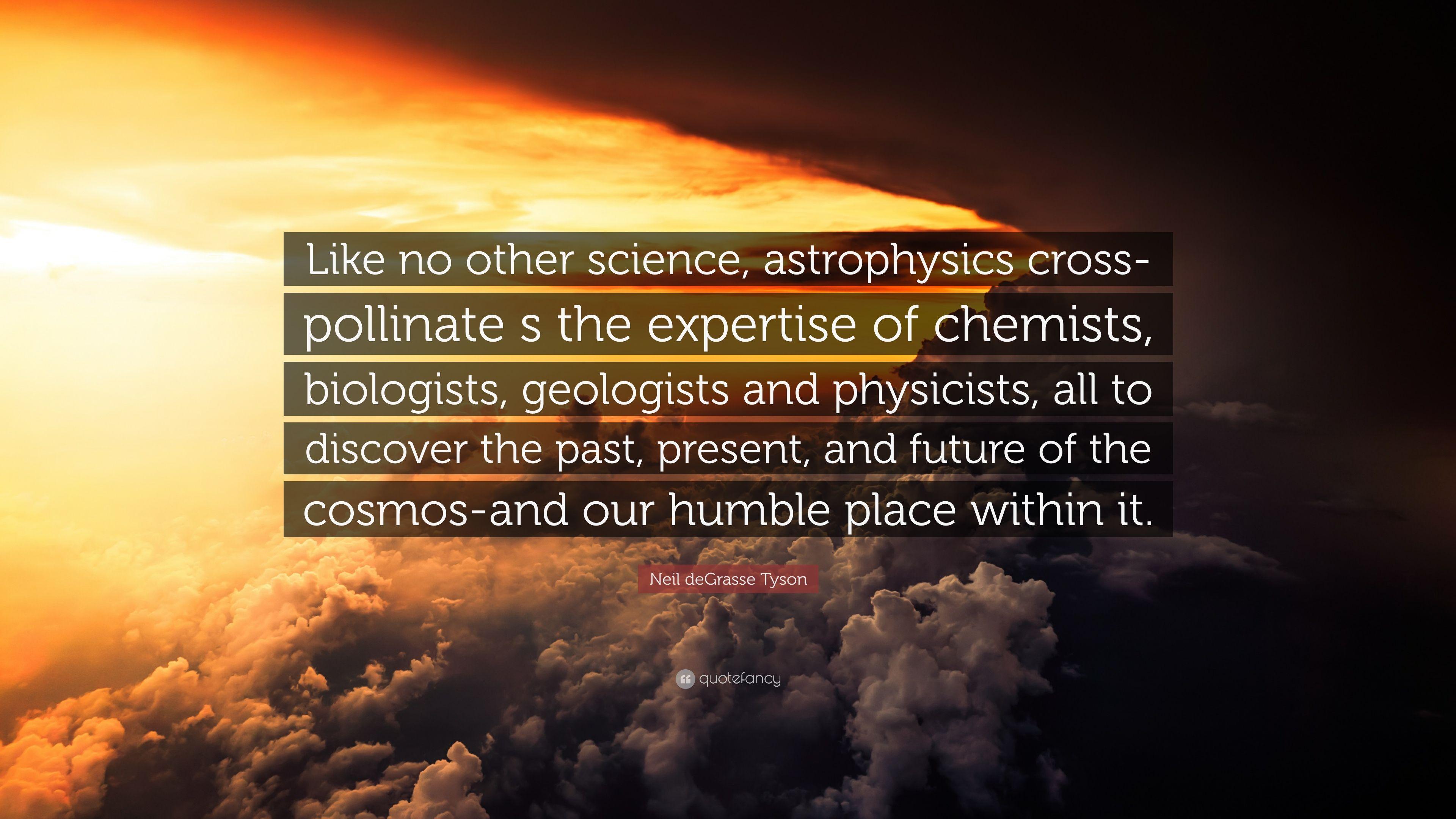 3840x2160 Neil deGrasse Tyson Quote: “Like no other science