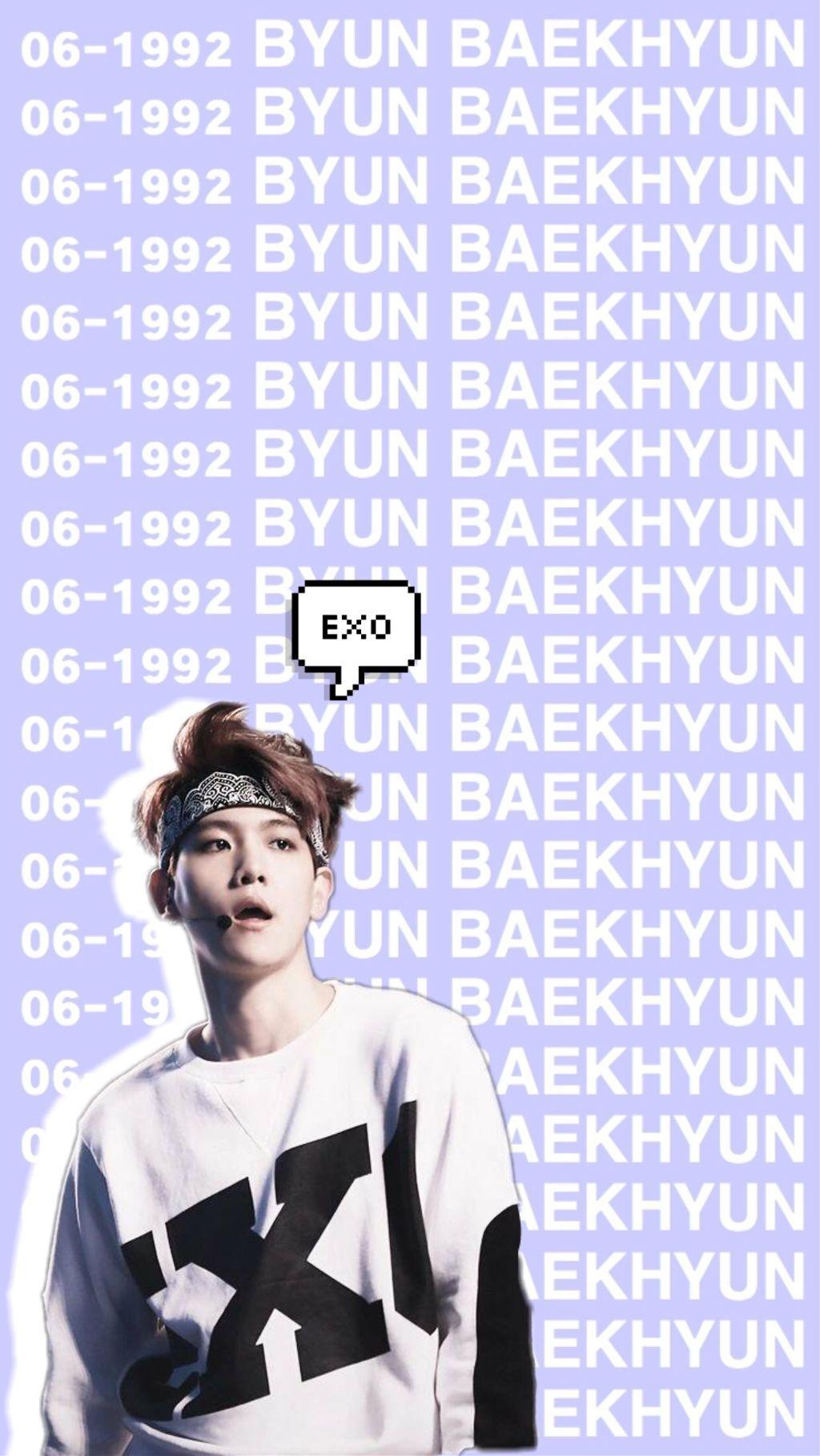 1024x1817 Baekhyun EXO Wallpaper