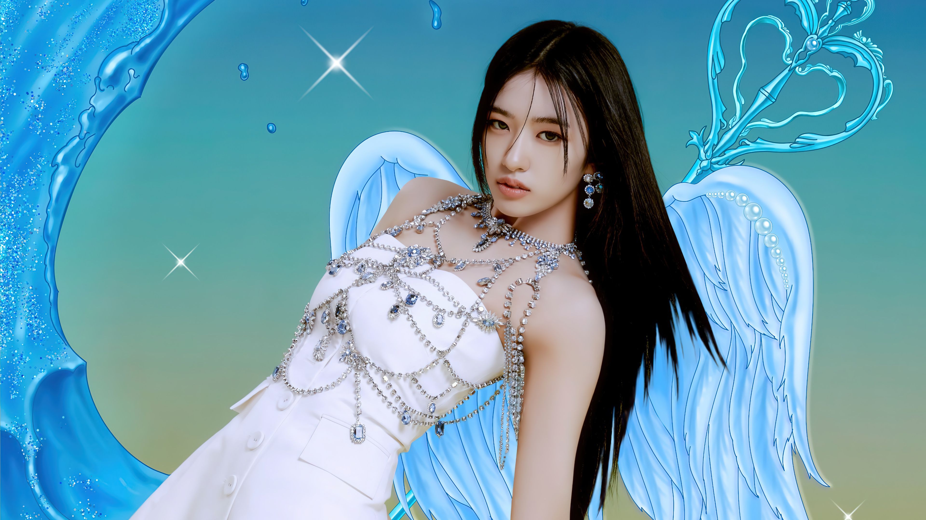 3840x2160 IVE Love Dive Yujin Wallpaper 4K HD PC f