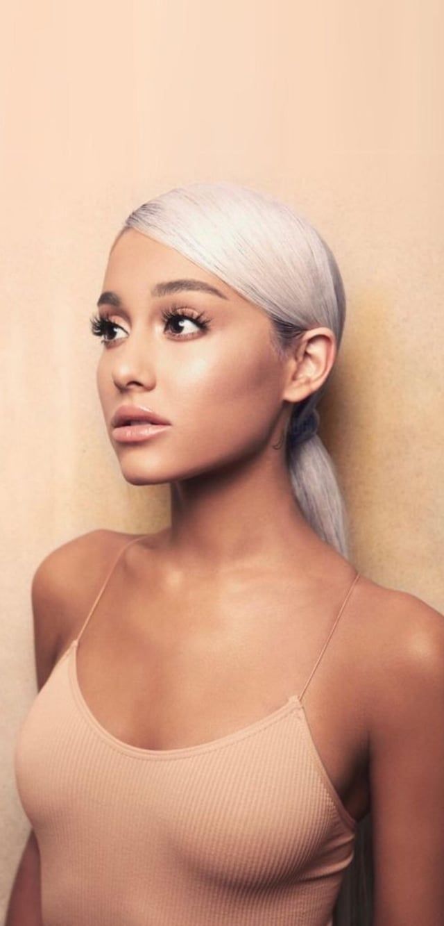 640x1333 Ariana Grande Phone Wallpaper Fan Art