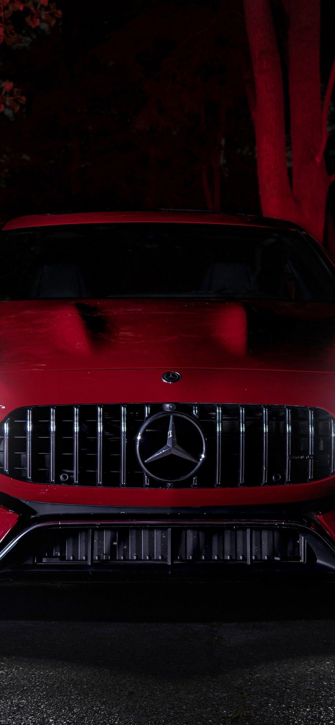 1125x2436 Download 1125x2436 Mercedes Amg Gt 63 S, Red, Headlights, Red Supercars Wallpaper For IPhone X