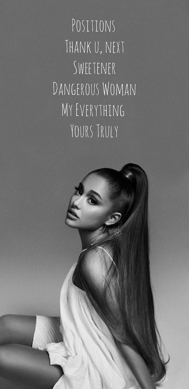 800x1644 3840x2160px, 4K free download. Ariana Grande, dangerous woman, my everything, positions, sweetener, thank u next, HD phone wallpaper