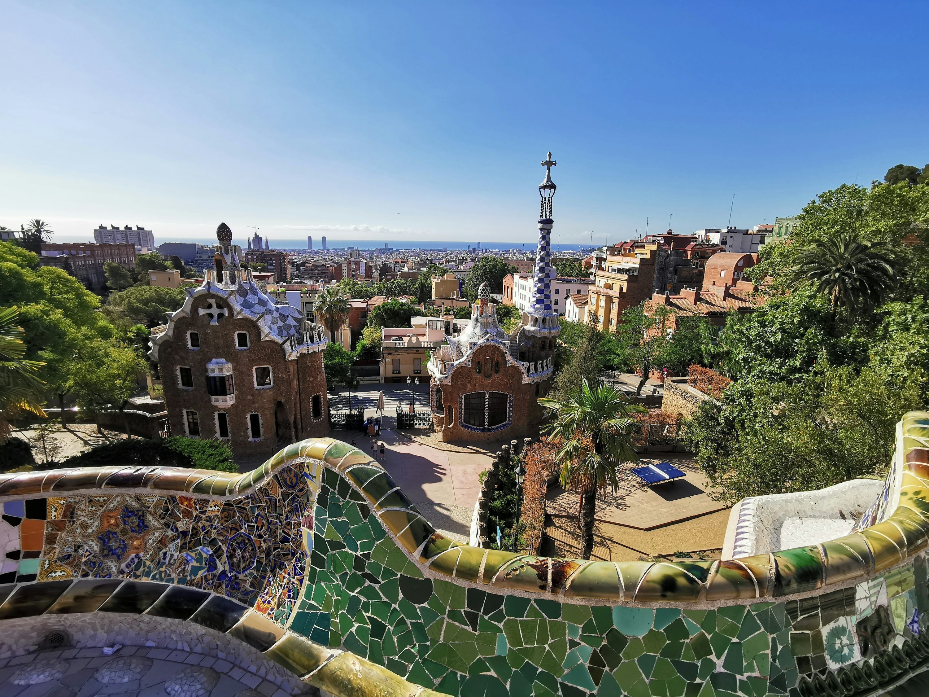 3000x2250 Park Guell Picture. Download Free