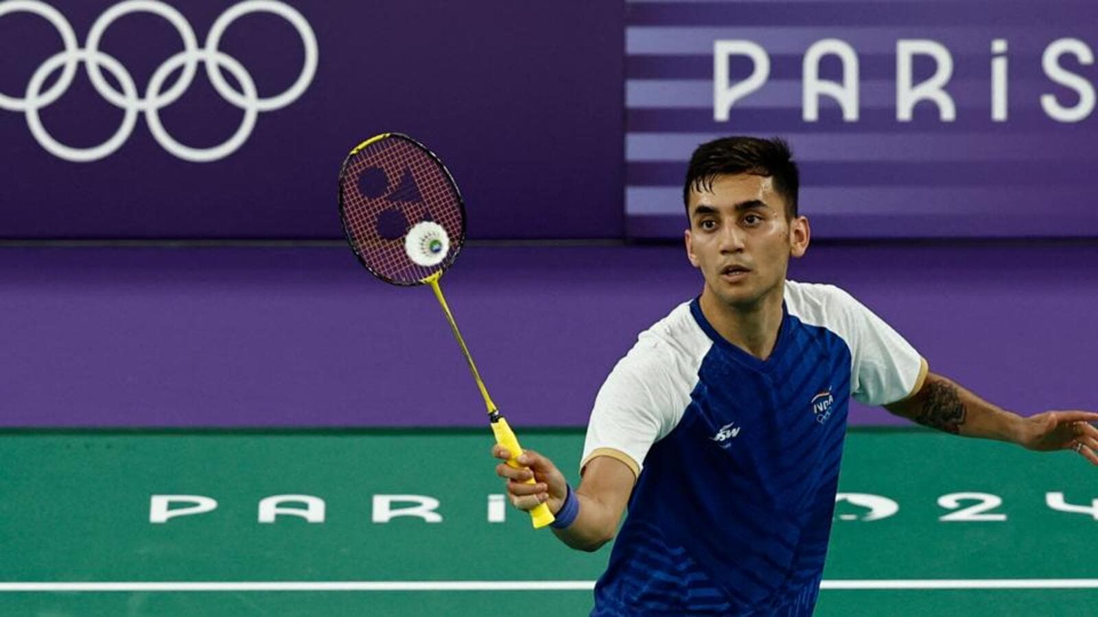 1600x900 Paris 2024: Lakshya bids to wear out