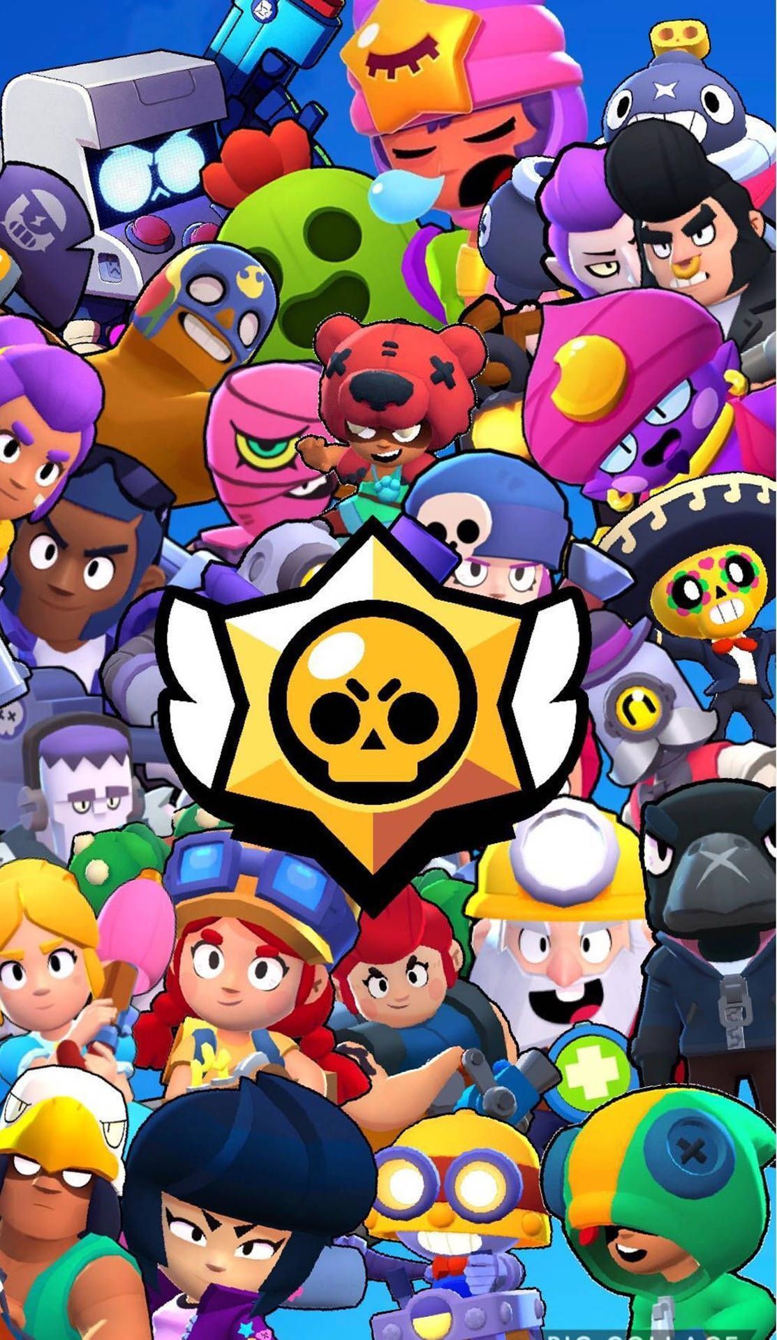 1113x1920 Sportive Logo Brawl Stars 4k Wallpaper
