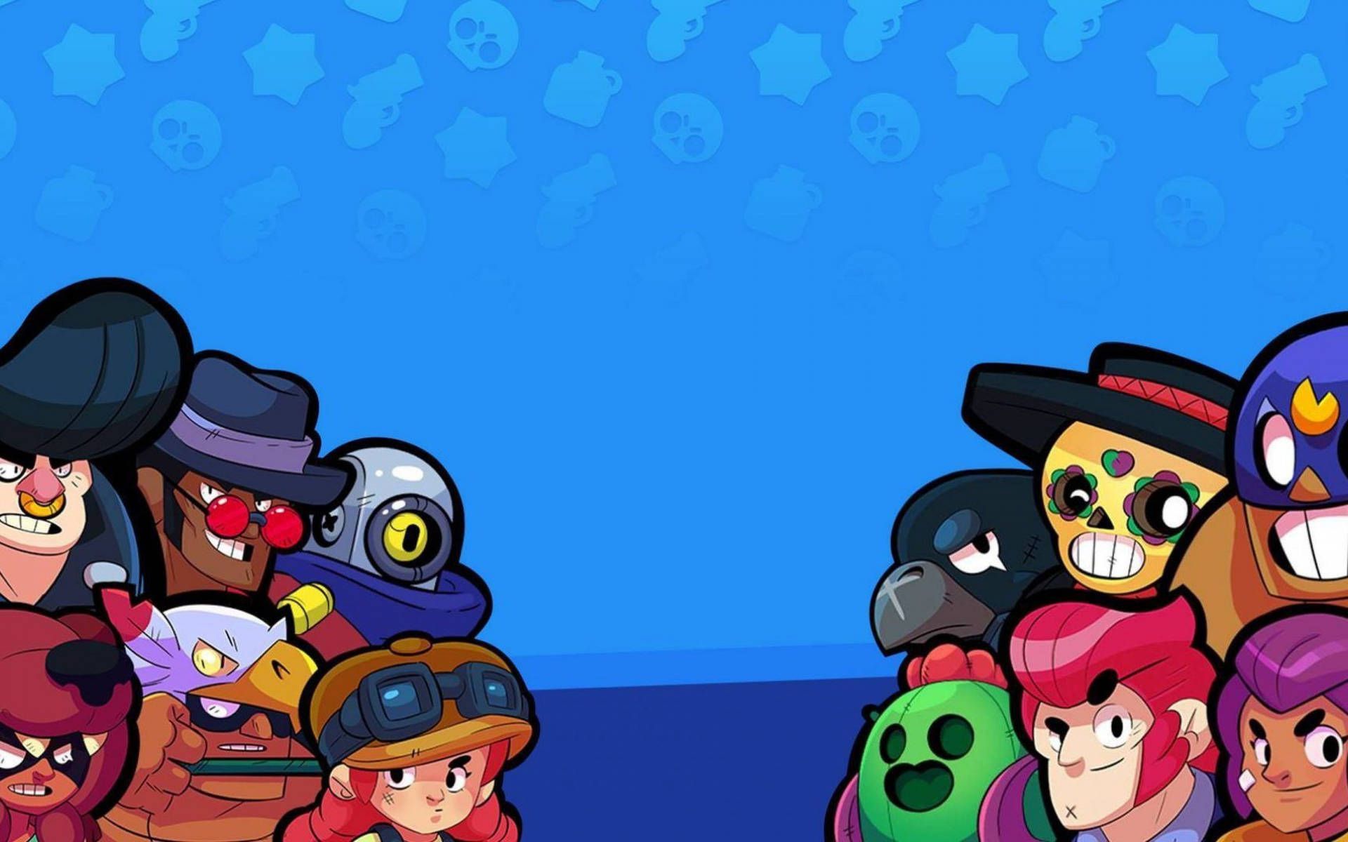 1920x1200 Brawl Stars Animated Characters