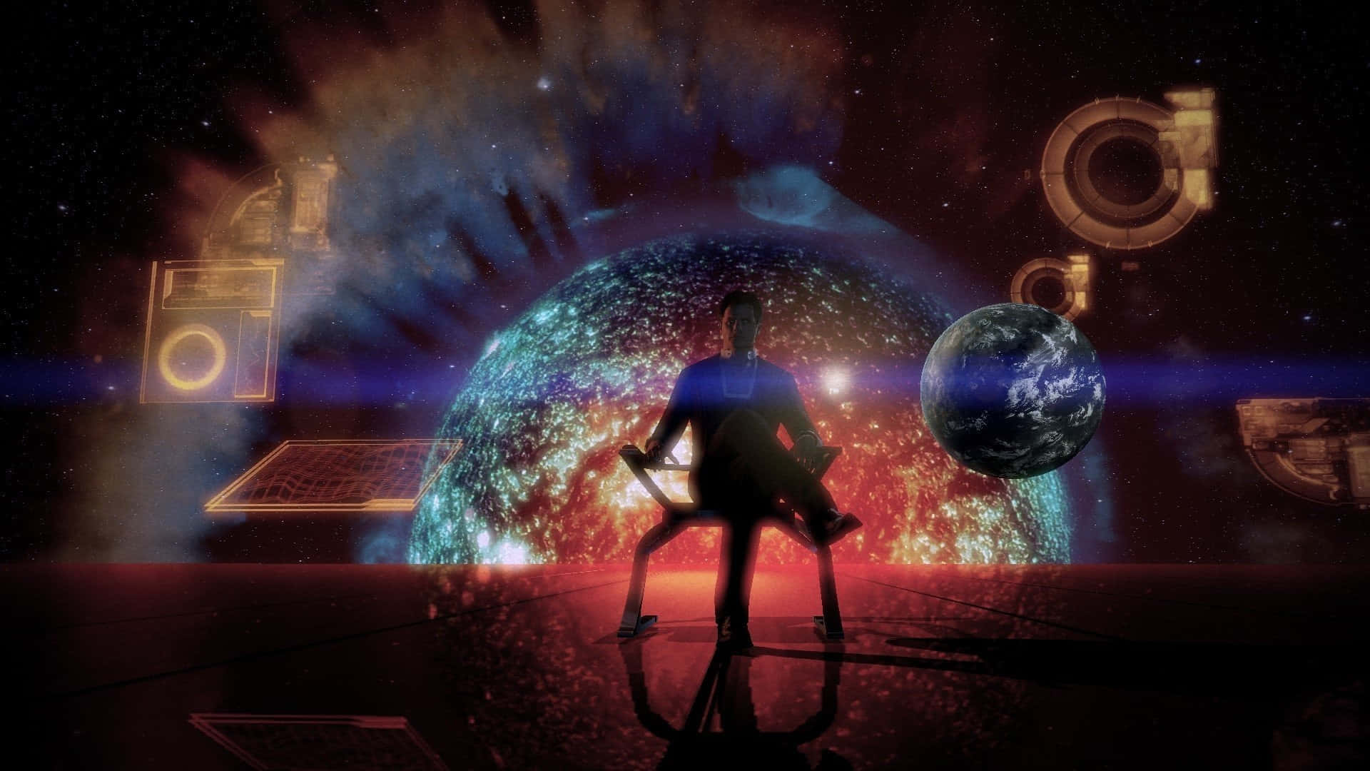 1920x1080 Illusive Man Wallpaper