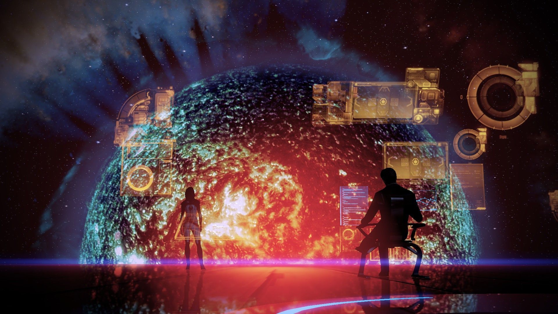 1920x1080 The Illusive Man Mass Effect 2