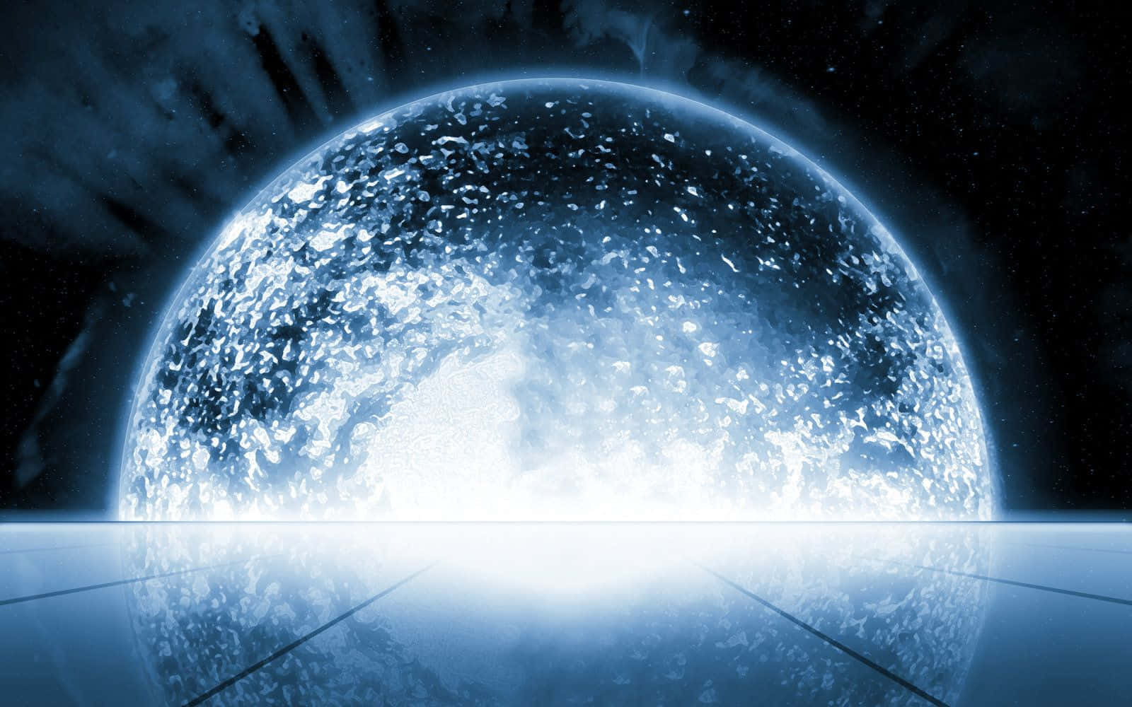 1600x1000 Futuristic Space Station Wallpaper