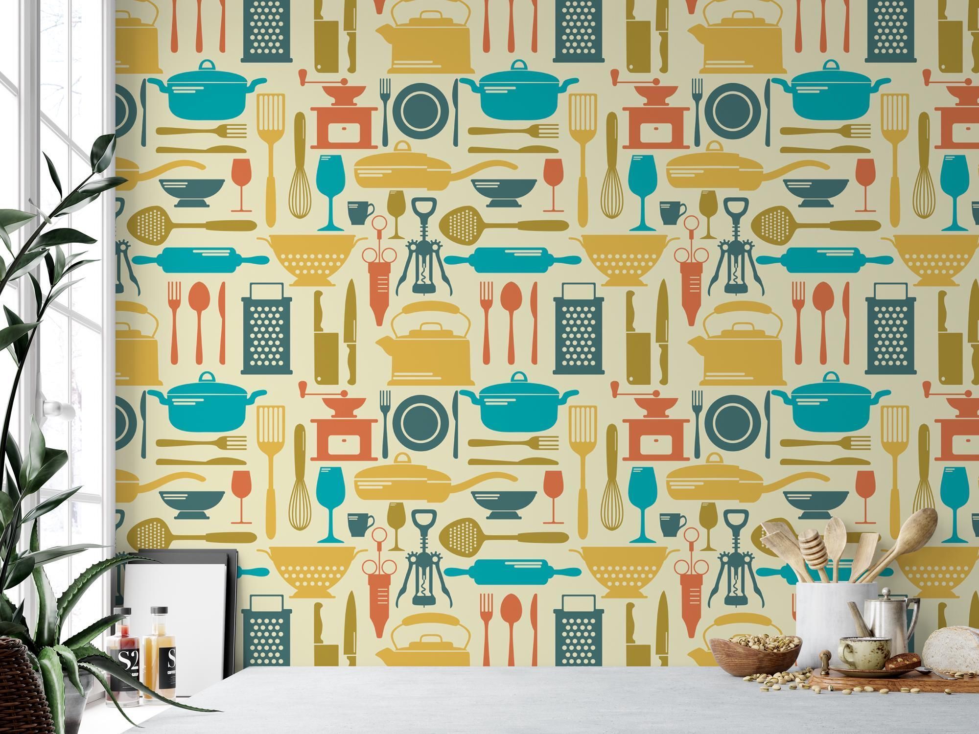 2000x1500 Retro Kitchen Accessories Removable