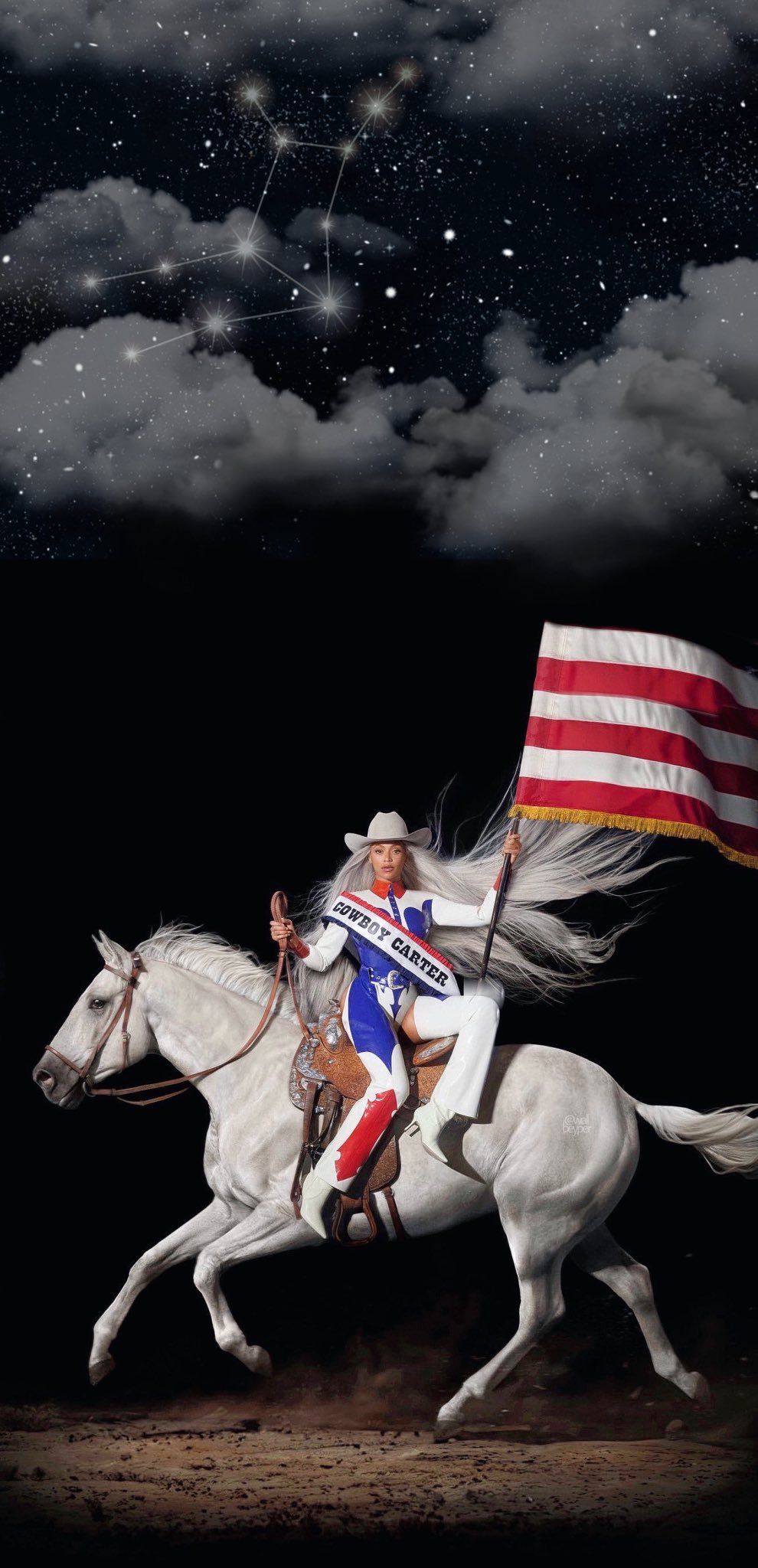990x2048 BEYONCÉ COWBOY CARTER WALLPAPER