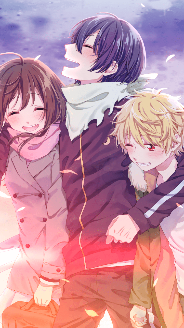 750x1334 Noragami Yato Yukine And Hiyori Wallpaper iPhone, HD