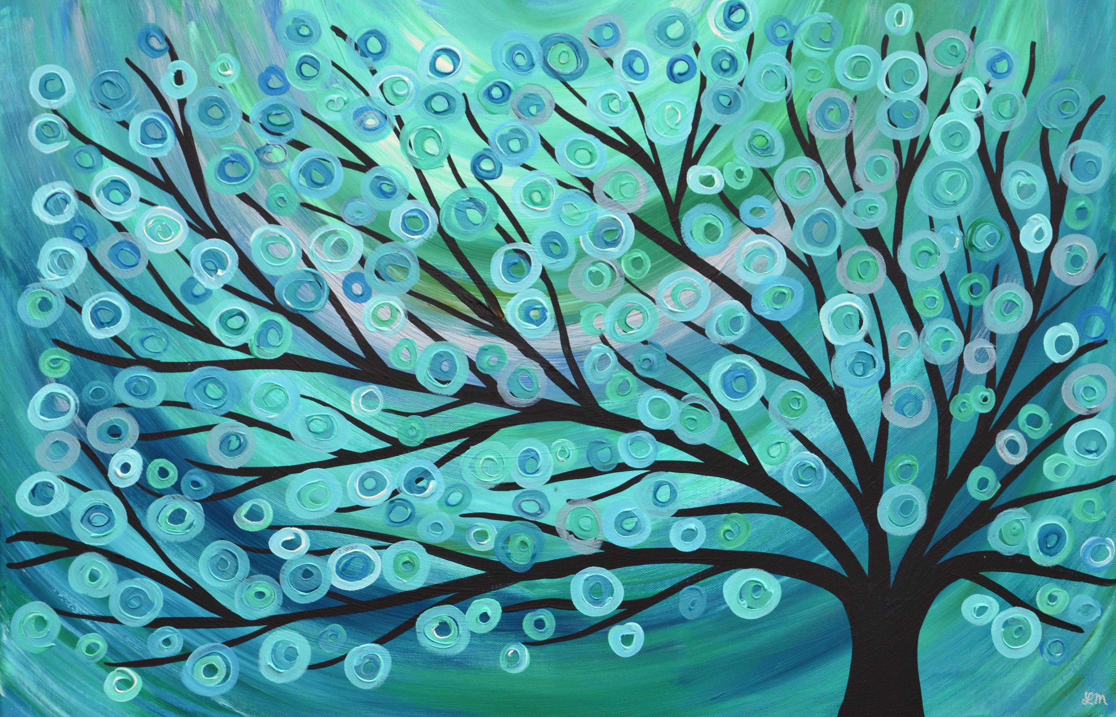 3600x2312 Abstract Painting Wallpaper