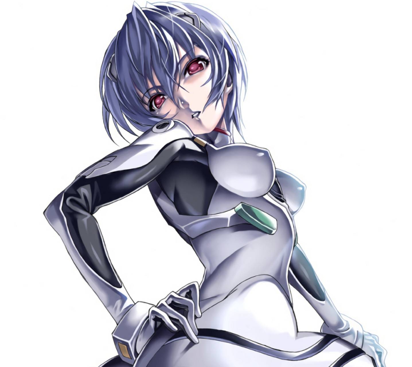 1437x1280 Rei Ayanami wallpaper