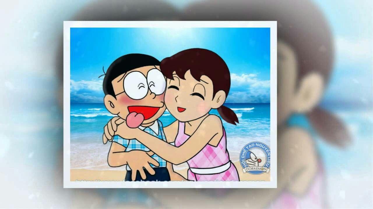 1280x720 Shizuka nobita ôm tình cảm.  Hình nền Doraemon, Hình nền hoạt hình