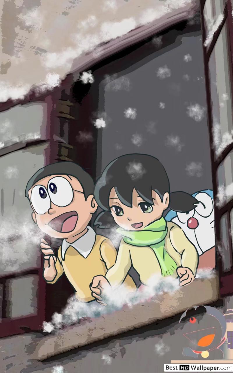 800x1280 Nobita Shizuka Wallpaper HD Tải xuống, Tải xuống Hình nền