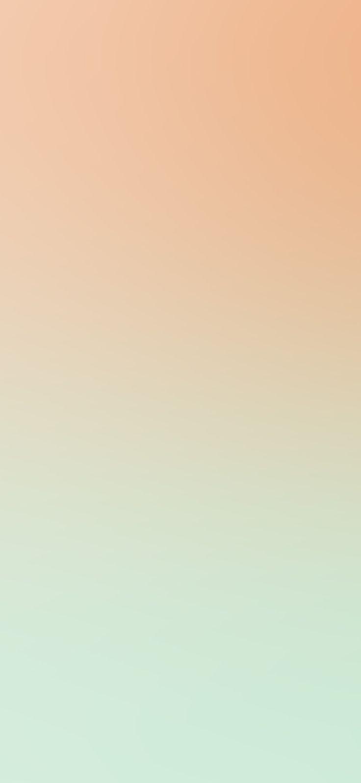 736x1593 iPhone X wallpaper : orange pastel blur gradation