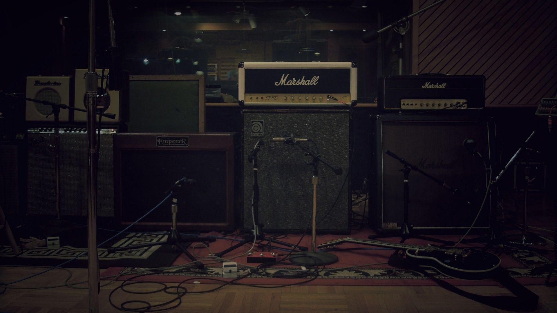 1920x1080 Recording Studio Wallpaper HD Wallpaper