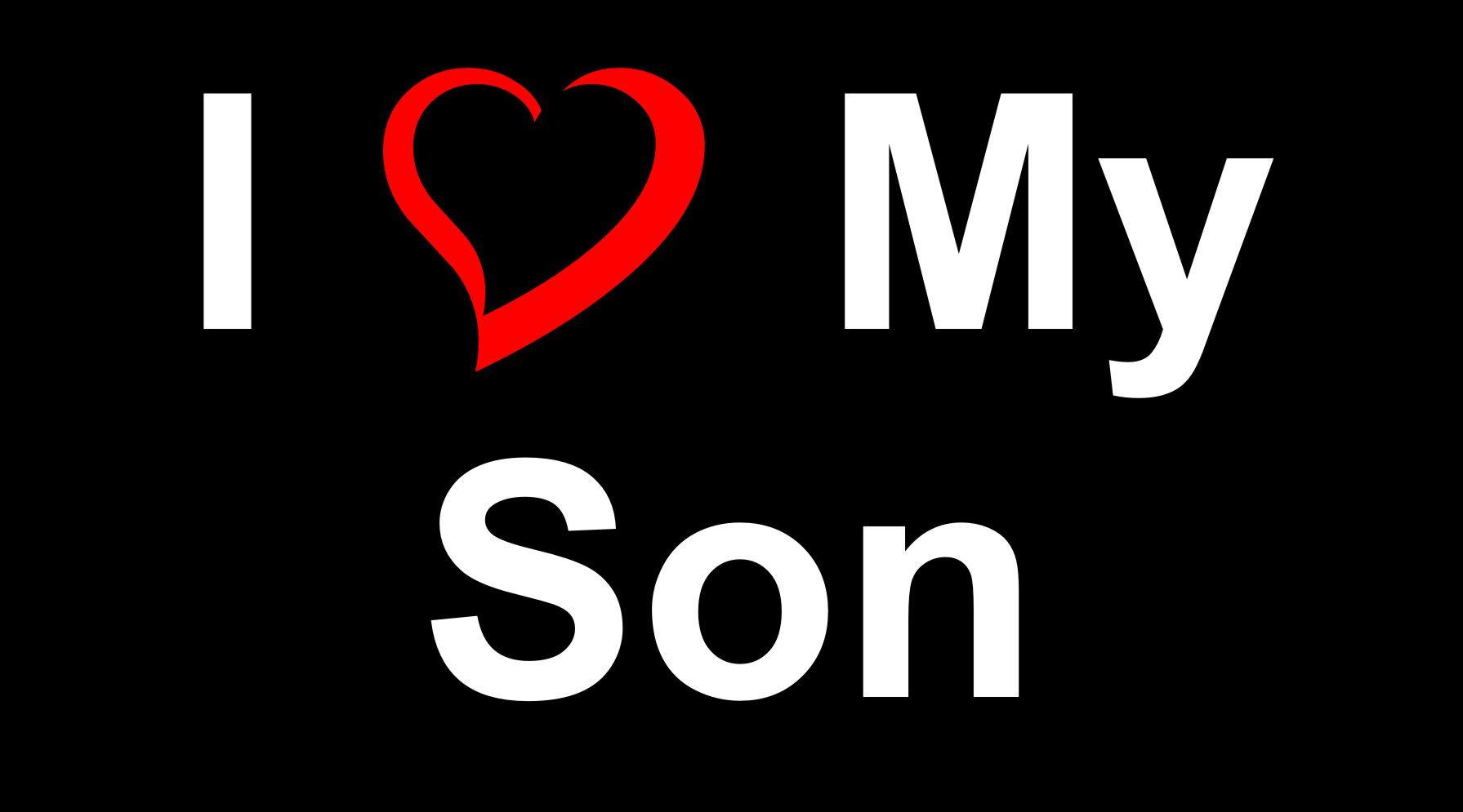 1791x995 I Love My Son Wallpaper