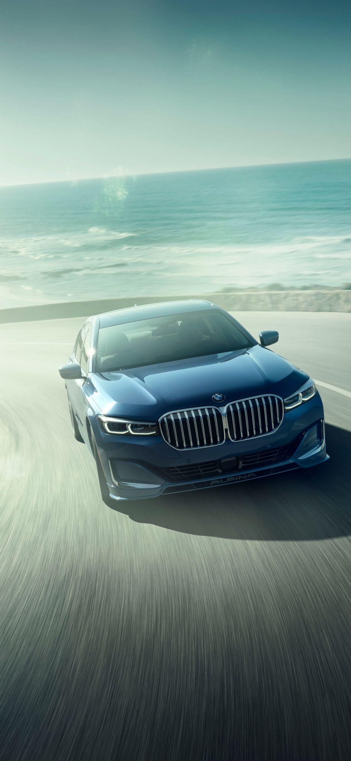 1125x2436 Download 1125x2436 wallpaper luxurious car, bmw 7 series