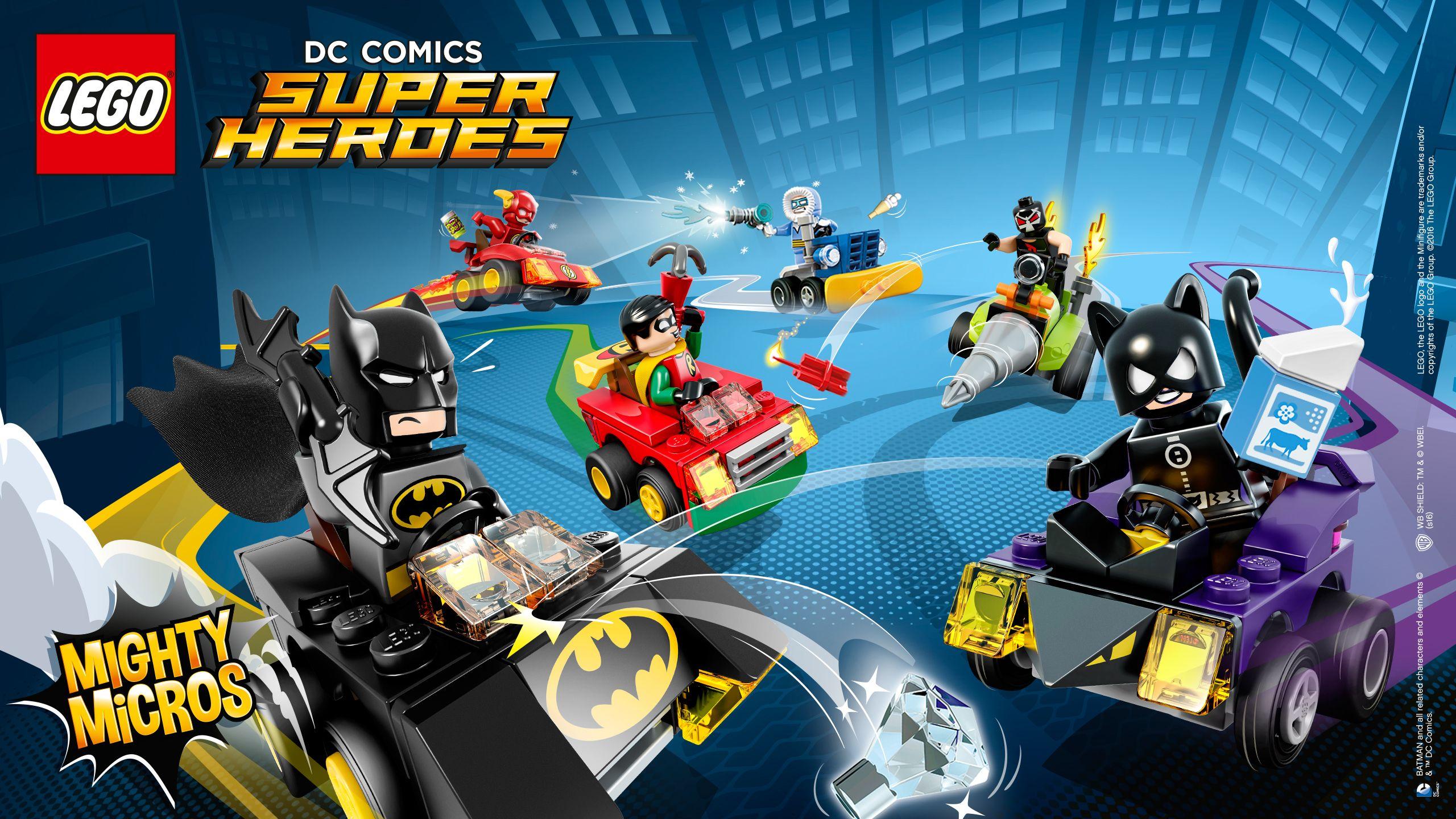 2560x1440 DC Mighty Micros® DC Comics™ Super Heroes