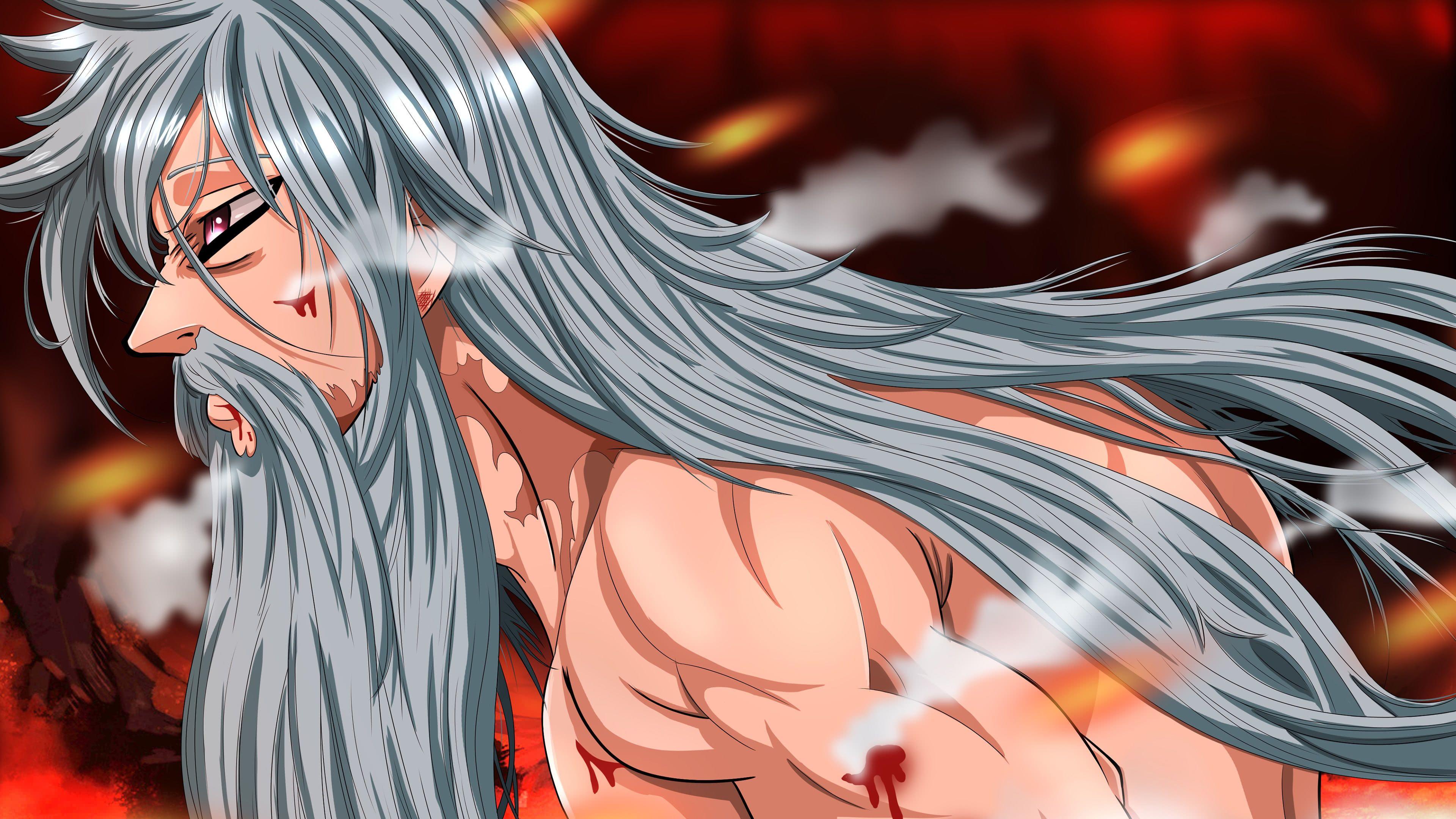 3840x2160 Nanatsu No Taizai Seven Deadly Sins Ban Beard UHD 4K