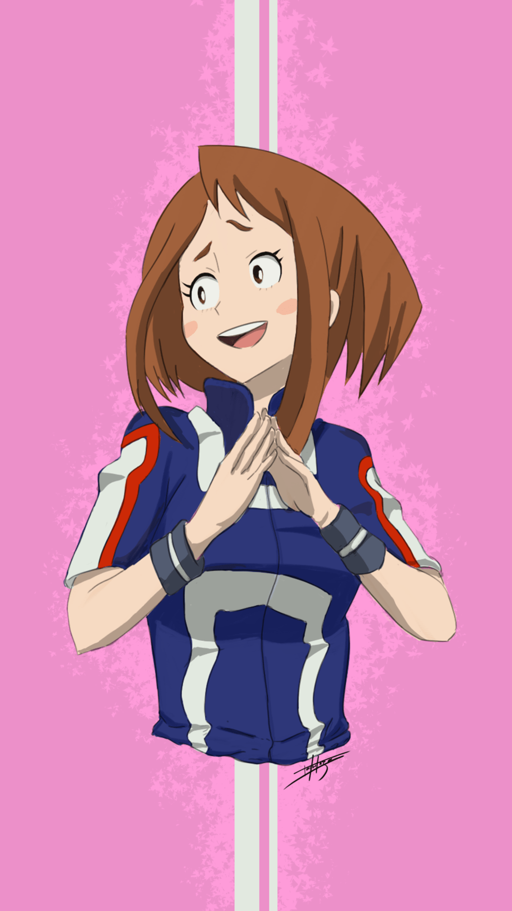 Uraraka Ochako Cute Wallpaper