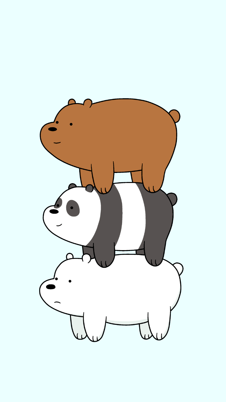750x1334 Me gusta mucho escandalosos!!!!. Dibujos. Bare bears