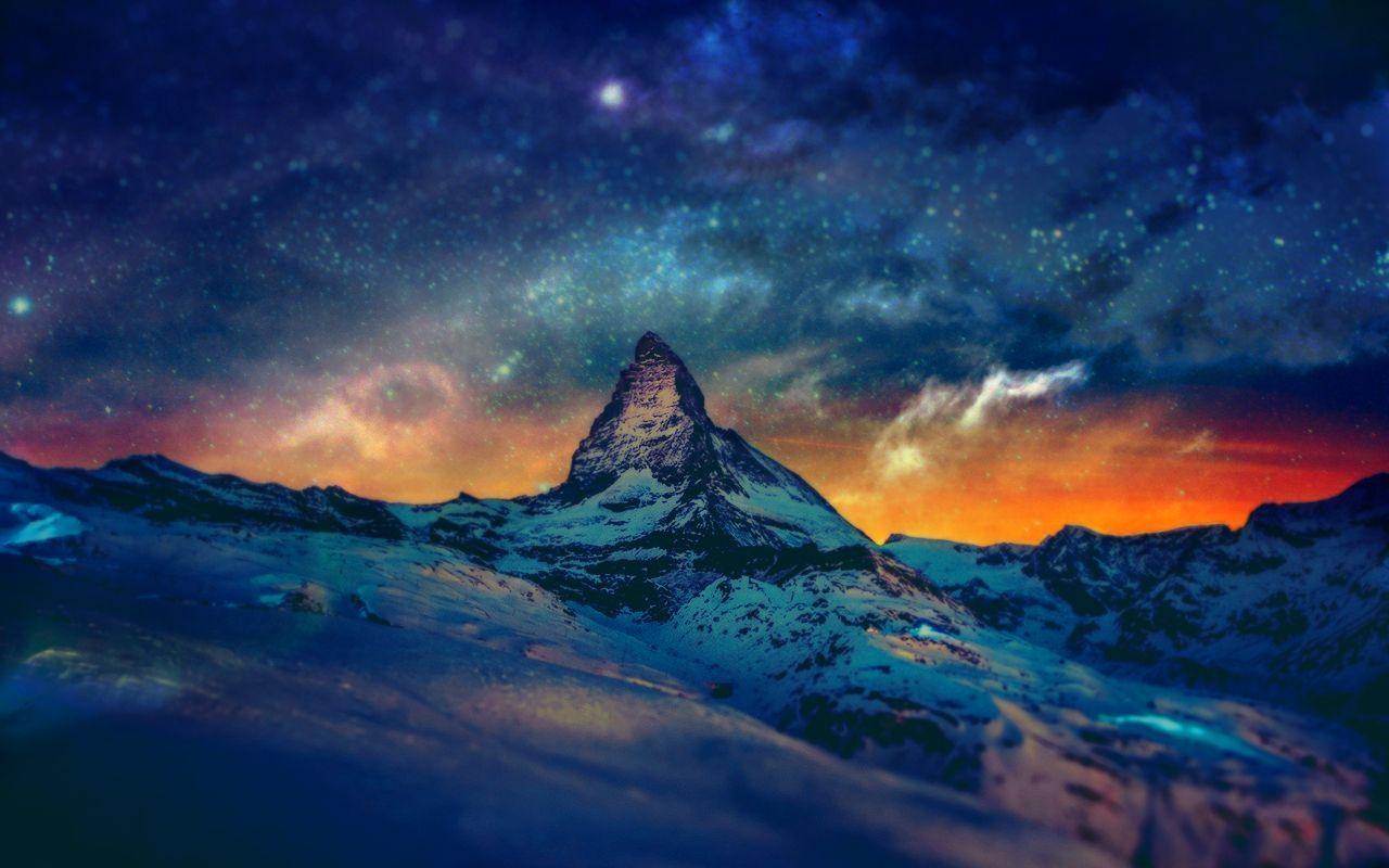 Mountain Night Wallpapers - Top Free Mountain Night Backgrounds ...