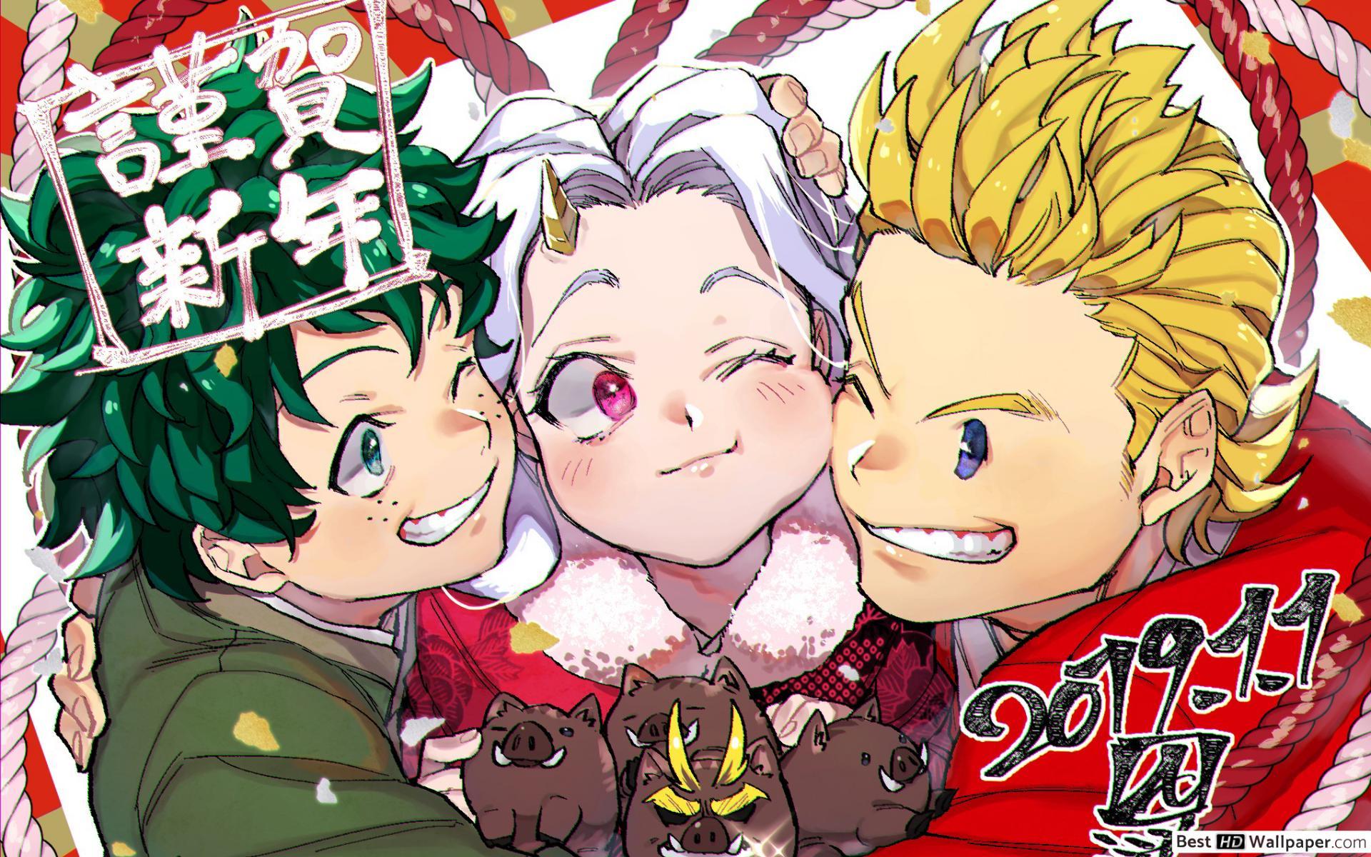 1920x1200 My Hero Academia, Mirio Togata & Izuku Midoriya HD wallpaper