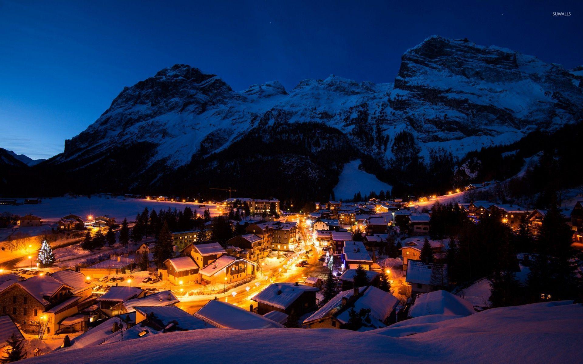 1920x1200 Night Mountain Wallpaper Free Mountain Wallpaper