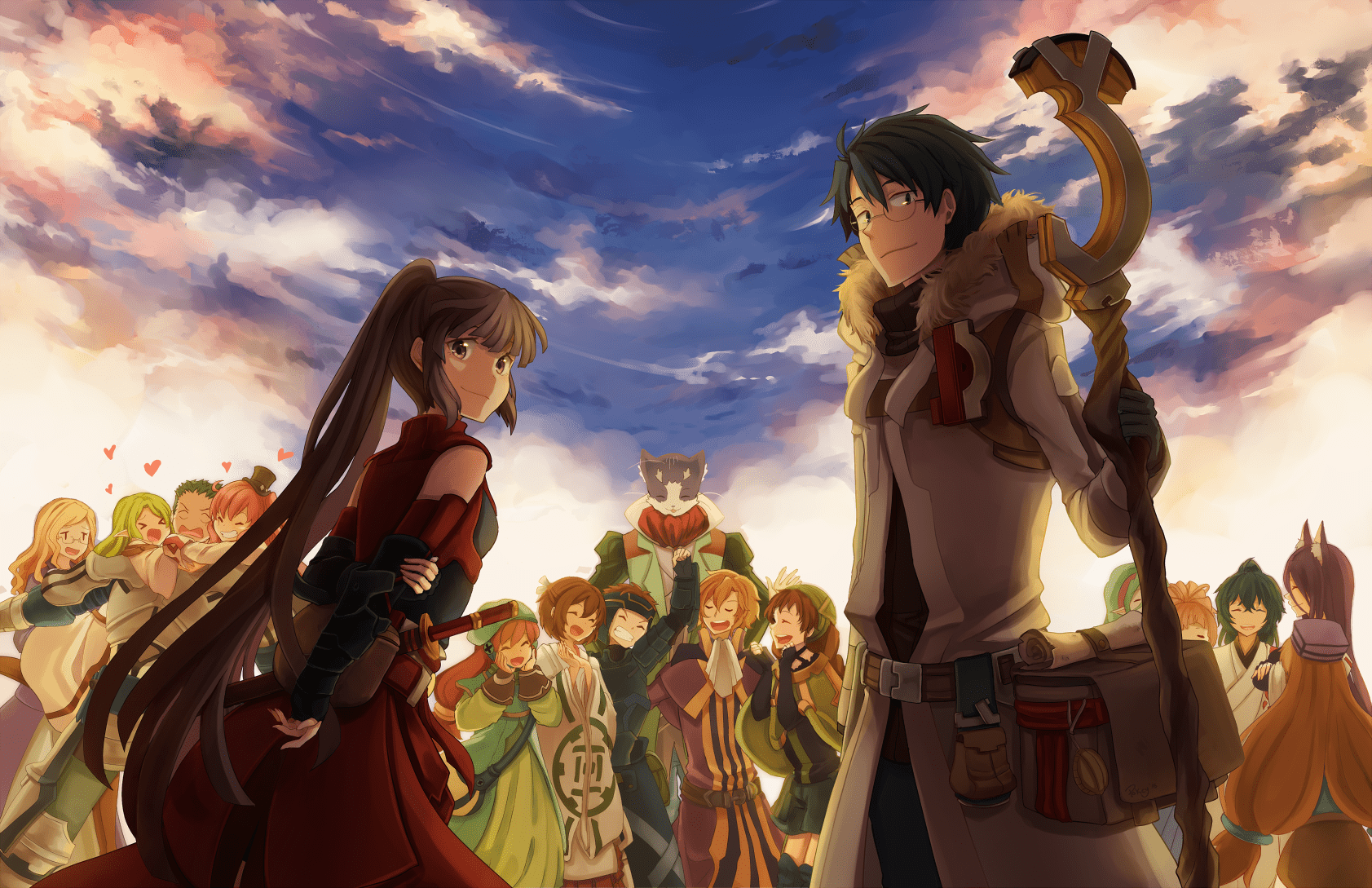 1683x1089 Awesome Wallpaper Elegant Log Horizon Background
